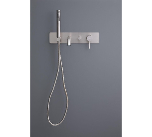 Смеситель для ванны с душем Allen Brau Priority 5.31006-BN (с внутренней частью) никель браш