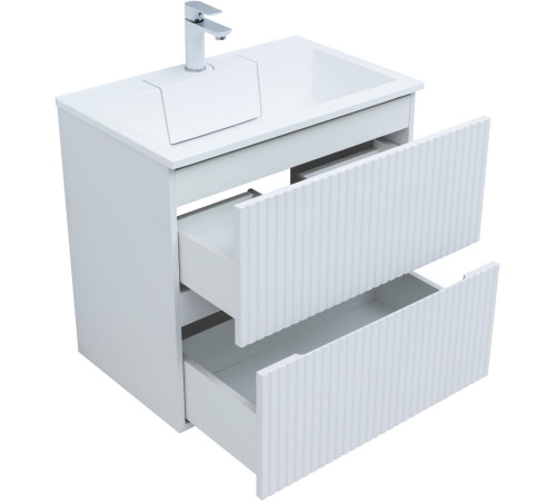 Тумба под раковину Aquanet Джейн 70 белый матовый