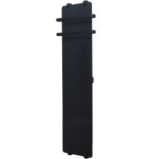Полотенцесушитель электрический Allen Brau Infinity 160x44 с рейлингом 2.0 и креплением, черный матовый