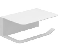 Держатель туалетной бумаги Aquanet Магнум белый матовый