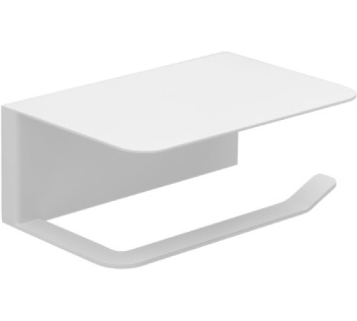 Держатель туалетной бумаги Aquanet Магнум белый матовый