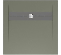 Душевой поддон Allen Brau Infinity 90x90 8.21001-CGM олива