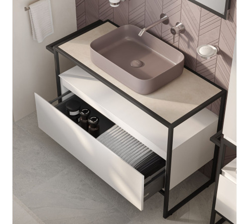 Тумба под раковину Allen Brau Priority 120 1.31004.WM белый матовый