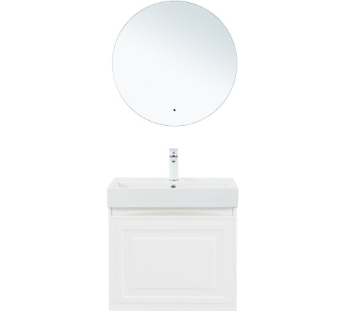 Тумба под раковину Aquanet Агата 60 белый сатин