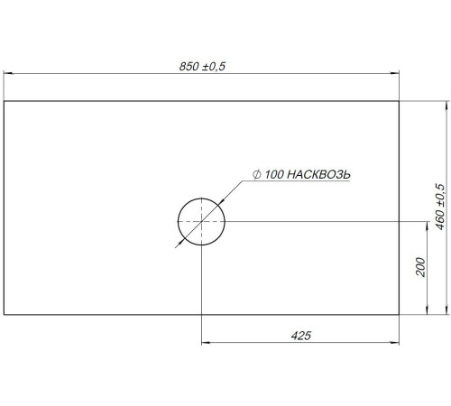 Столешница Allen Brau Infinity 85 1.21011.G-S серый структ