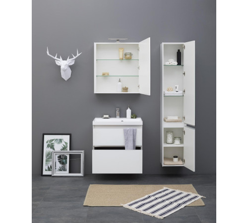 Мебель для ванной Aquanet Гласс 70 белый
