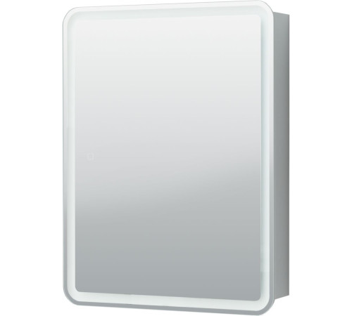 Зеркальный шкаф Aquanet Оптима 60 с LED подсветкой