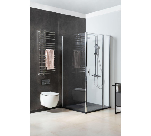 Душевой уголок Allen Brau Priority 100x100 3.31004.00 + 3.31019.00 хром