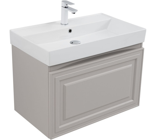 Тумба под раковину Aquanet Агата 75 бежевый