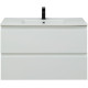 Тумба под раковину Allen Brau Eclipse 100 1.E1003.WM белый матовый