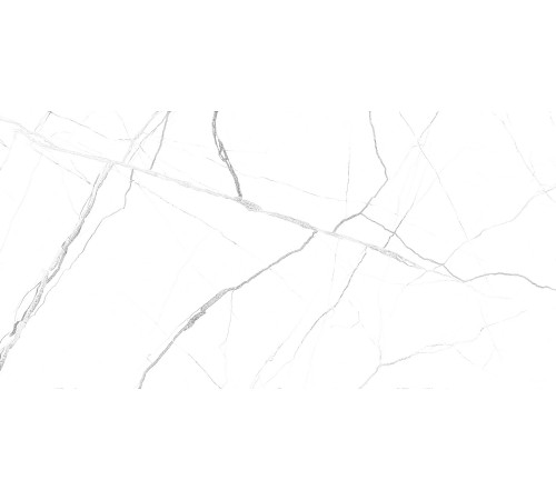 GT121VG Плитка настенная Siluet белая глянцевая 25x50