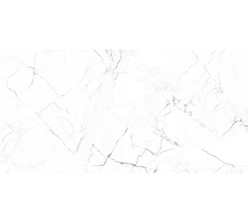 GT95VG Плитка настенная Solo белая глянцевая 25x50