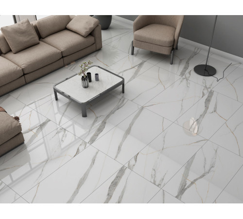 GT120605503PR Керамогранит Angel Statuario белый полированный 60x120