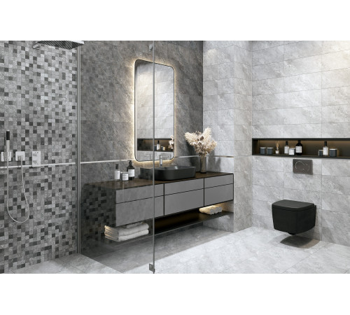 GT133VGNG Керамогранит Levenburg серый матовый 41.2x41.2