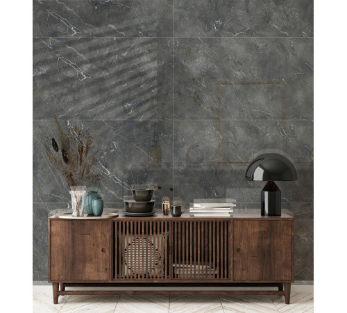 GT120606309PR Керамогранит Lucciano темно-серый полированный 60x120