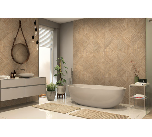 GT408014082MR Керамогранит Somerset бежевый танграм матовый 40x80