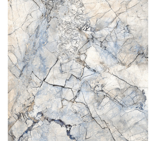 GT96VG Плитка напольная Solo синяя глянцевая 41.8x41.8