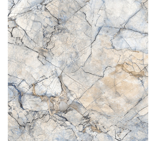 GT96VG Плитка напольная Solo синяя глянцевая 41.8x41.8